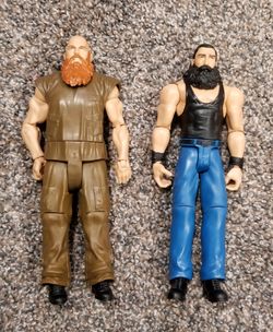 Wwe Figures $25 For Both.