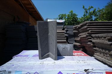 Concrete Roof Tile Rake Ridge Hip Corner Pieces Used | Colton CA