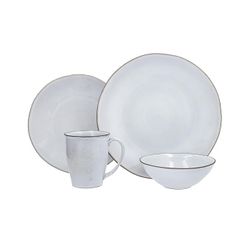 Nosse with Fortessa Bordo Stoneware 16 Piece Dinnerware Set #3310S  G1