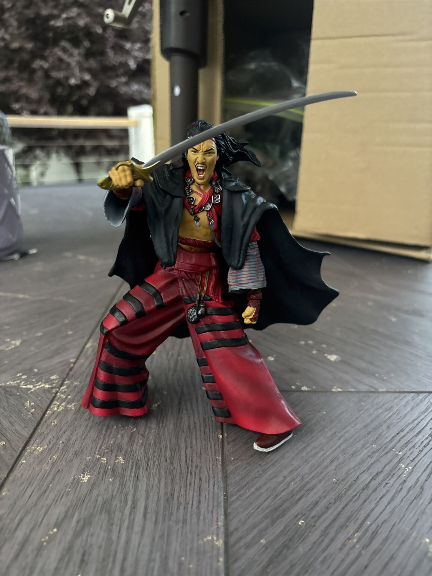 Crouching Tiger Hidden Dragon Lo Dark Cloud Action Figure Art Asylum 2001 6”