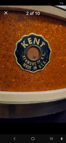Snare Drum, Kent, 5 by 14, Beautiful, Original