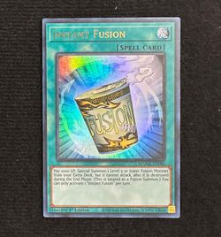Instant Fusion Ultra Rare 1st Edition Magnificent Mavens Yugioh Card