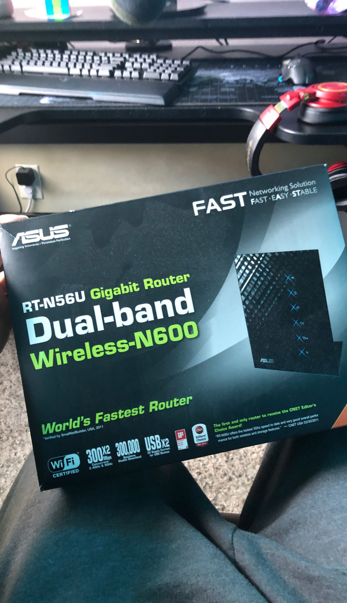 ASUS dual-band wireless-N600 Router