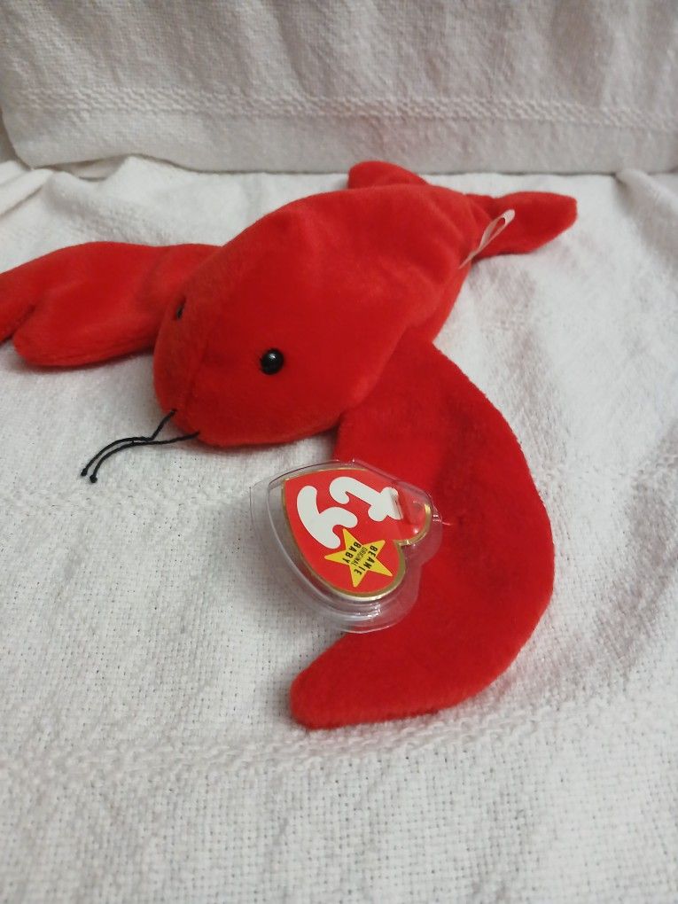 [Rare] Beanie Baby (Pinchers)Lobster