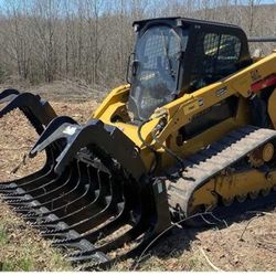 Skid Steer Bobcat Caterpillar 
