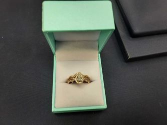 Ring - Engagement Set - Rose Gold 14k (.585) 4.8 grams Size 6.5