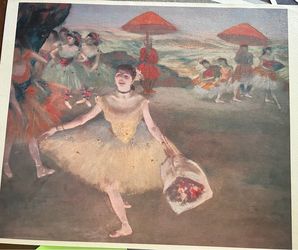 Degas Ballet Dancer Art Print