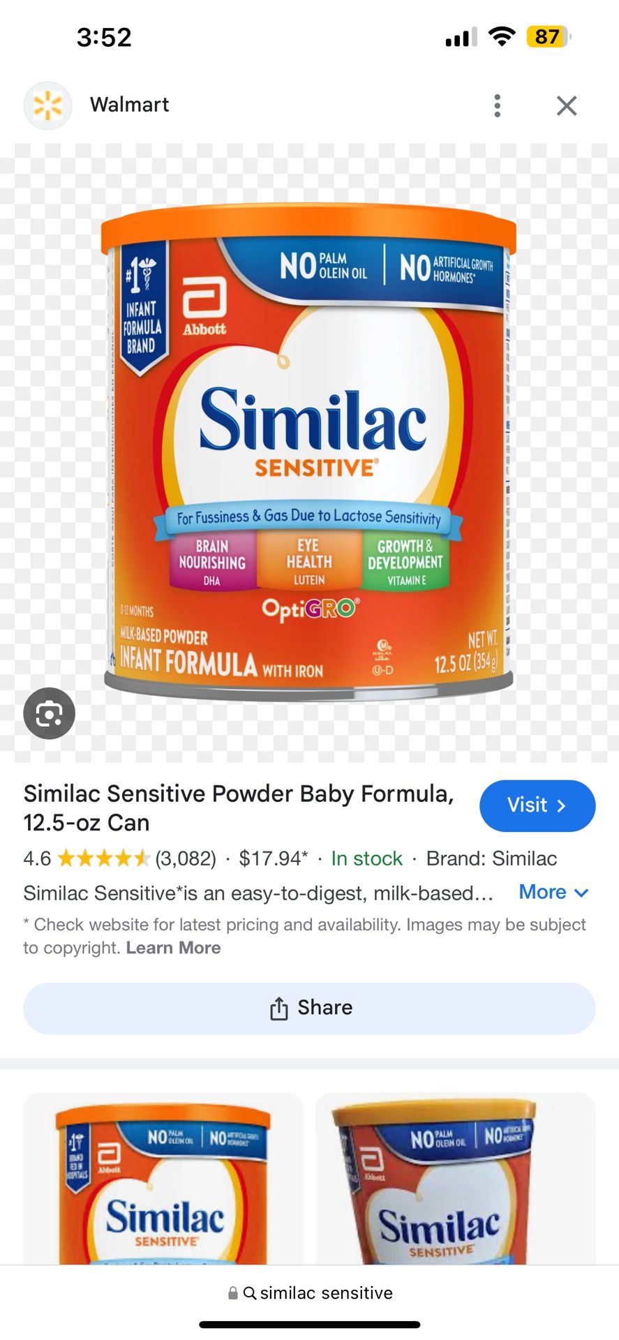 Baby Formula