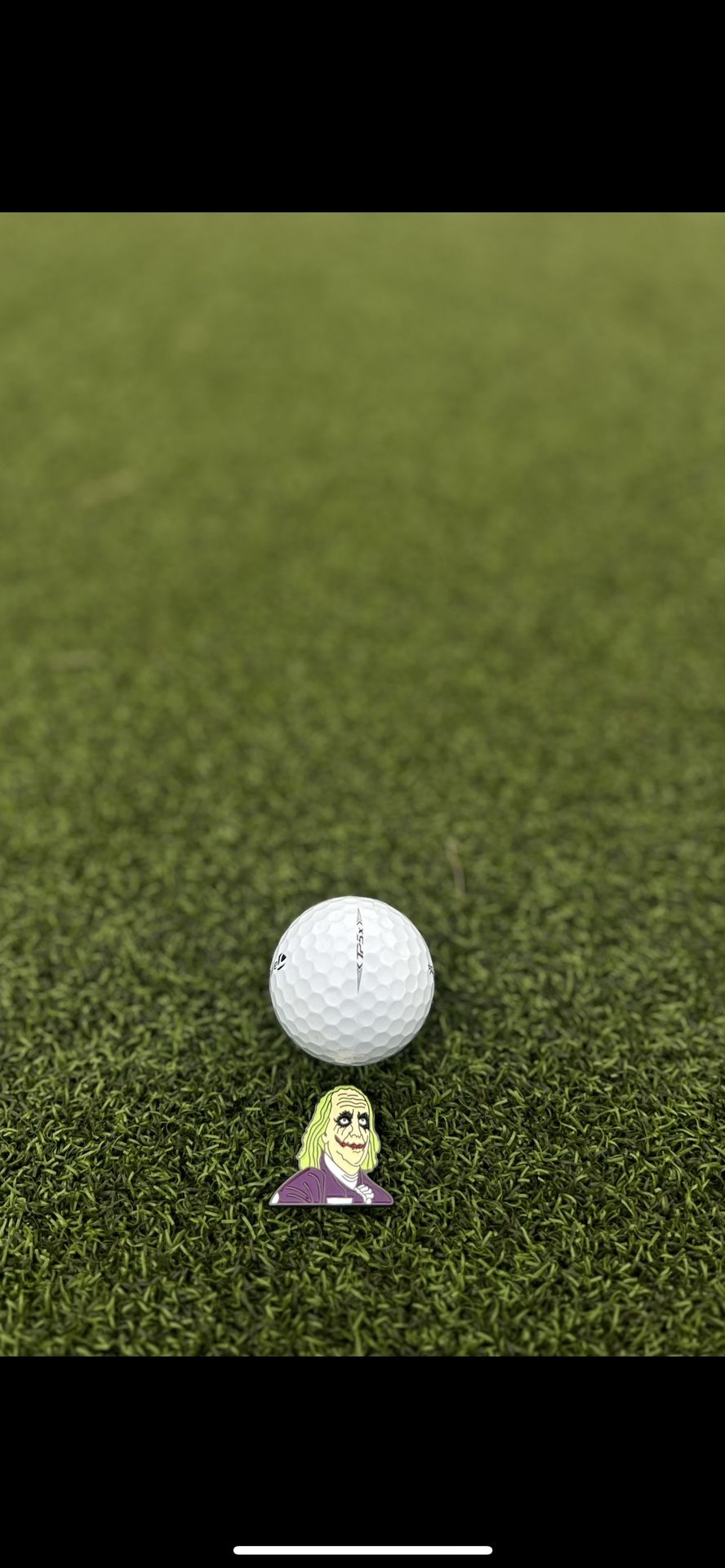 Benjamin Frankly Golf Ball Marker