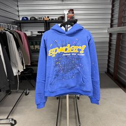 Spider Blue V2 Hoodie