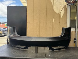 2025 TESLA MODEL 3 LONG REAR BUMPER COVER OEM USED