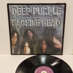 Deep Purple  Machine Head LP Vinyl 70's Heavy Metal Record Album