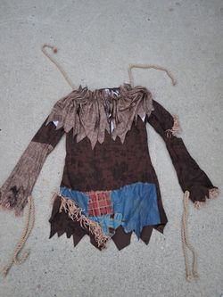 Women's scarecrow costume size small