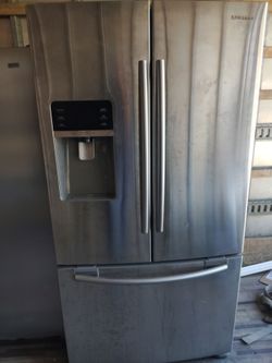 Samsung refrigerator french door stainless steel