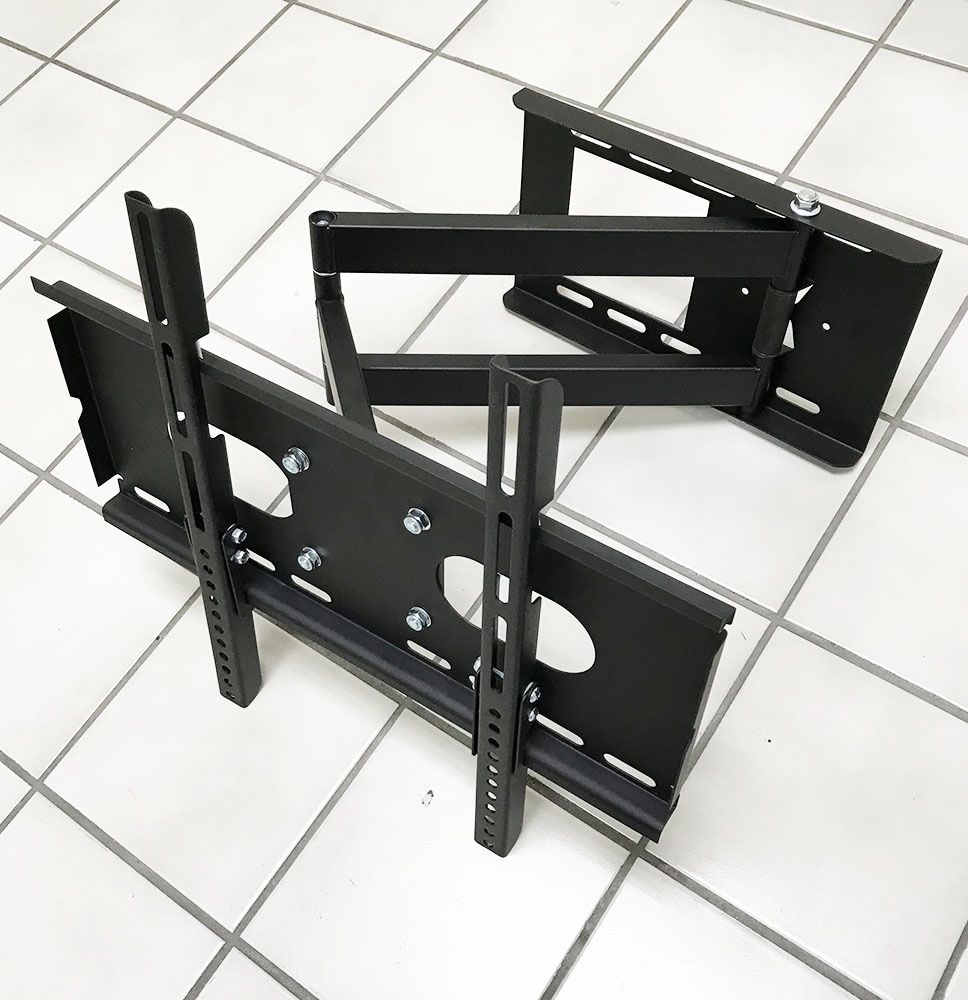 New $25 Full Motion 23”-50” TV Wall Mount Bracket 180 Degree Swivel Tilt, Max load 100Lbs