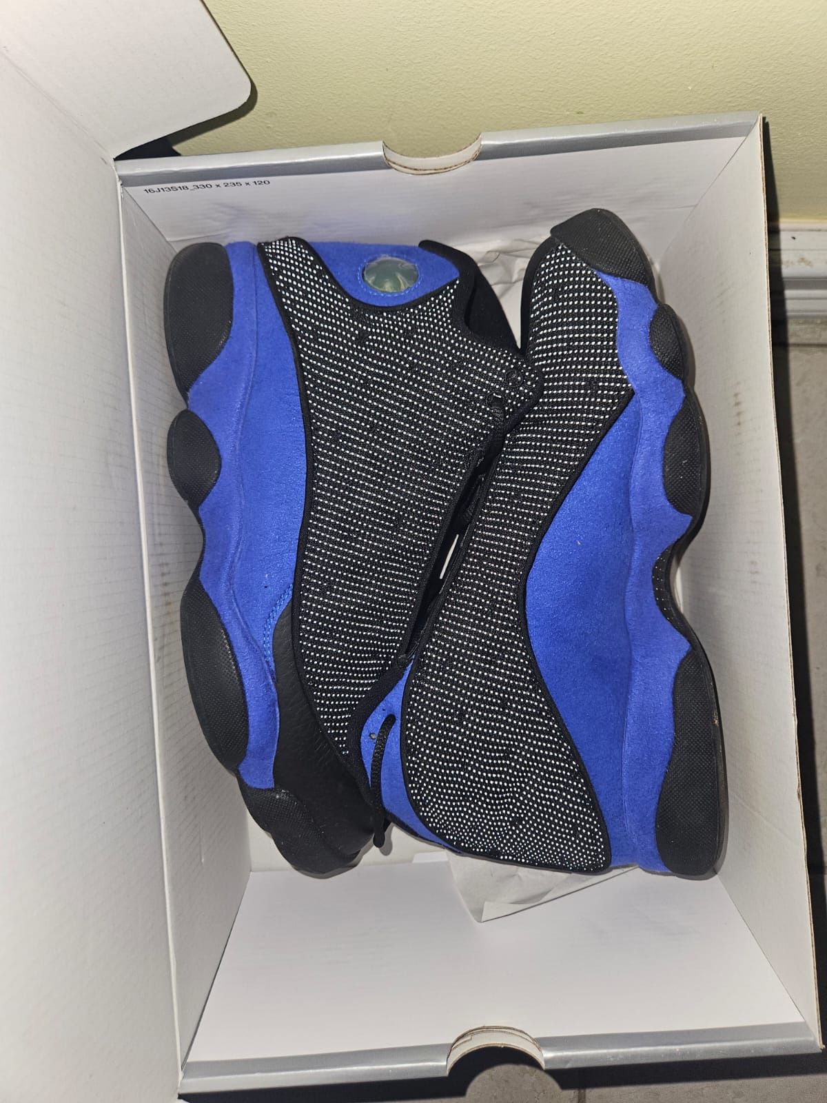 Jordan 13 Black Hyper Royal