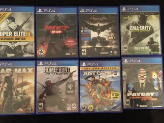 PS4 video games
