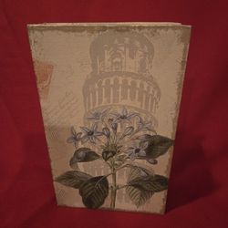 6 1/2" By  10 1/4" Vintage Look Hollow Hideaway Book To Hide Valuables