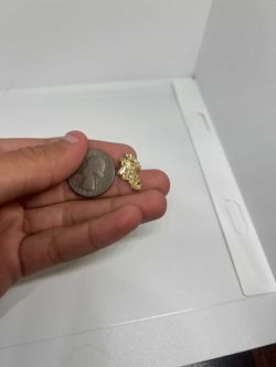 10k gold nugget earring offer me I need them gone asp