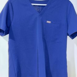 Ladies Large Figs Scrubs Top Only 