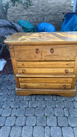 Wooden dresser 1F7”-3F-2F8”h