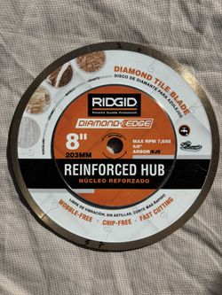 Diamond Tile Blade with Reinforced Hub