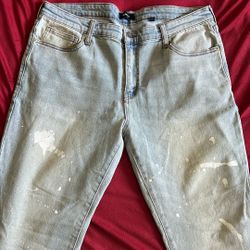 Nova men Jeans Splatter