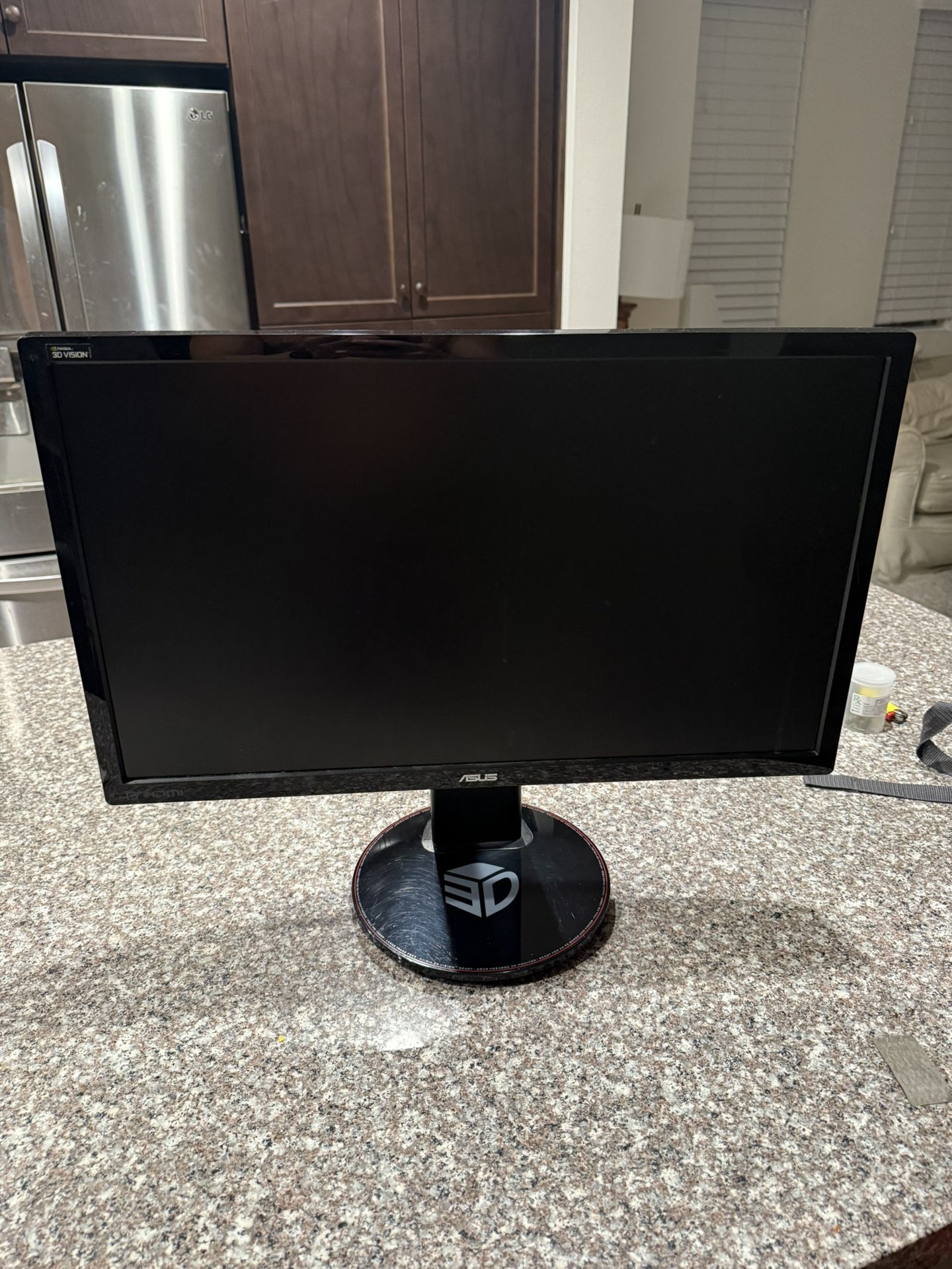 ASUS 24” Gaming Monitor – 3D Vision Ready – Great for Gaming & Work!