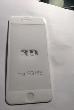 IPHONE 6 OR 6S 3D TEMPER GLASS