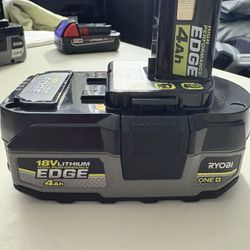 Ryobi 18V 4.0 HP Edge Battery 