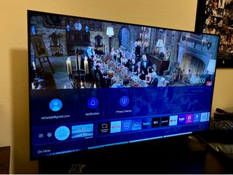 50" Samsung Crystal UHD 8 Series TV with Stand & Manual
