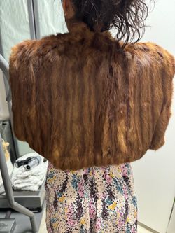 Brown Fur Bolero Shrug JacketS FESTIVAL