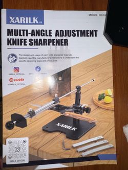 Xarilk gen 3 multi-angle adjustment knife sharpener