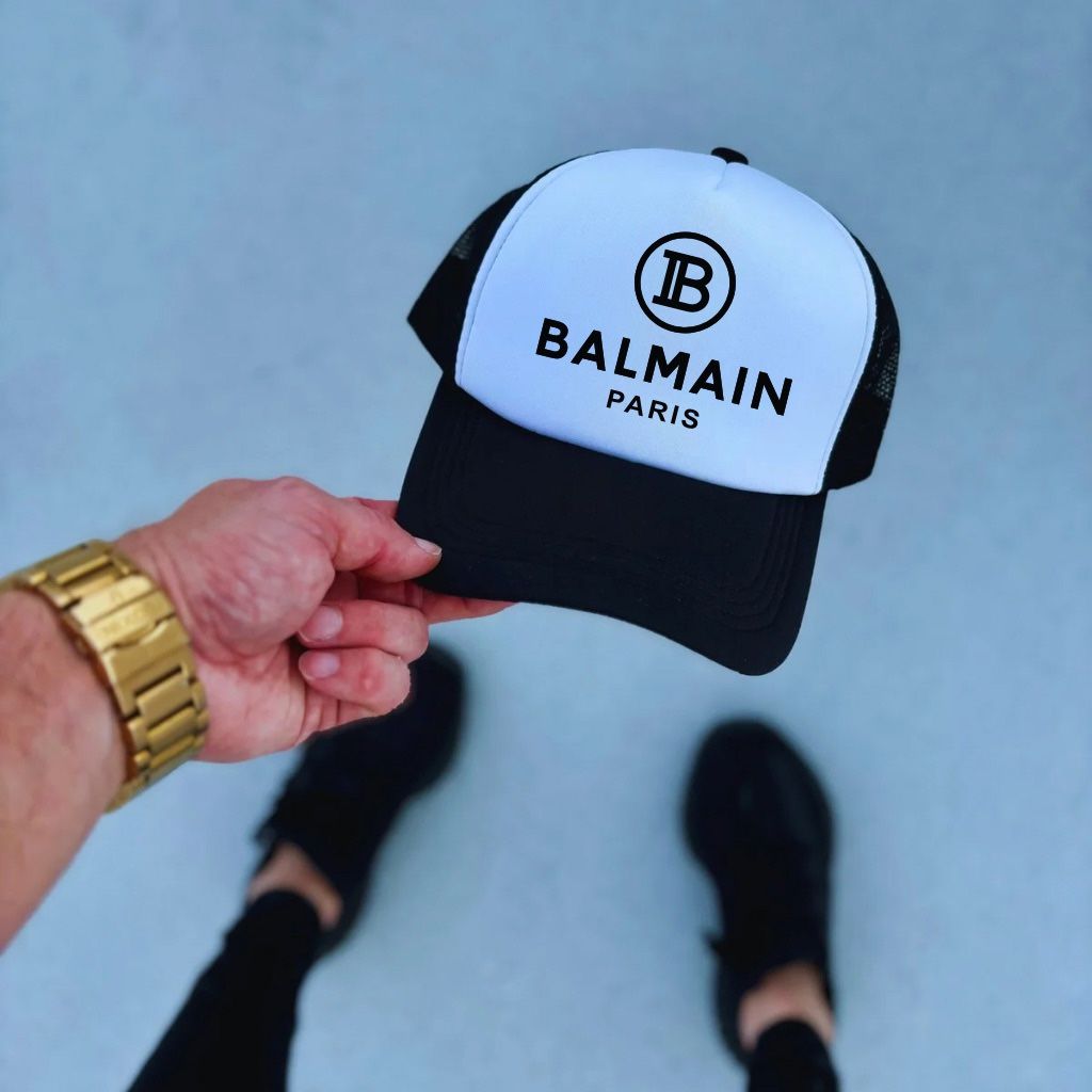 Black Trucker Hat