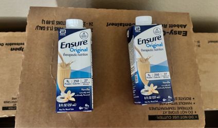 Boxes Of Ensure Vanilla $25 Each Box