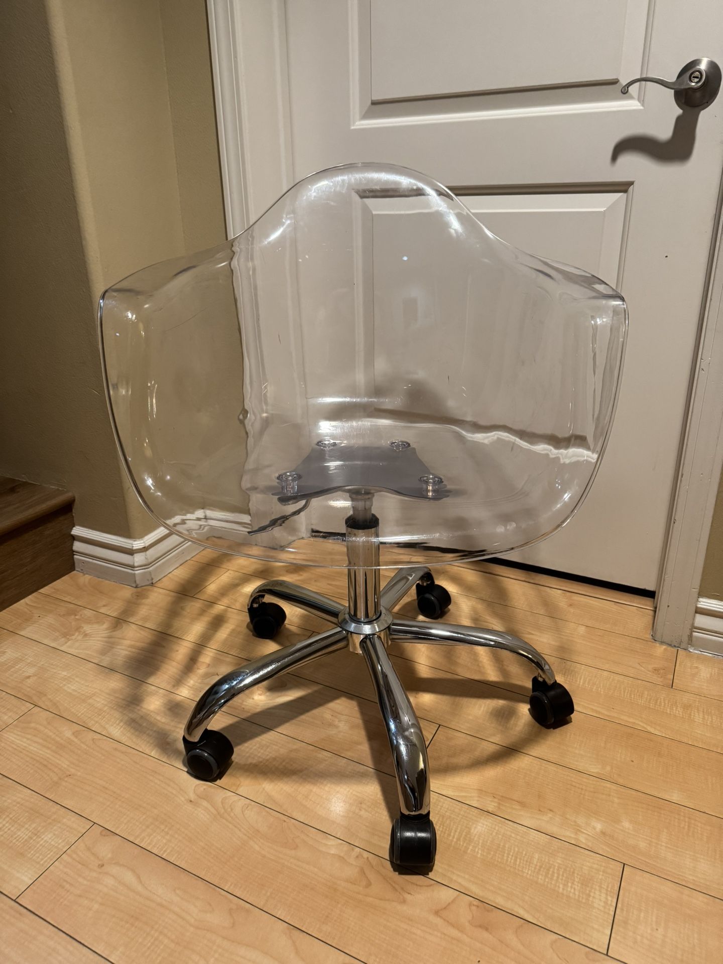 Clear Desk Chair 