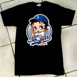 Betty boop retro los angeles dodgers la Tshirts