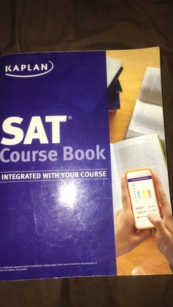 Kaplan SAT course book