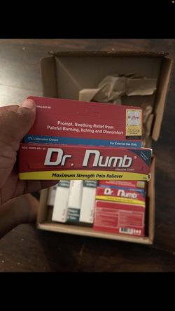 Dr Numb Cream Brand New