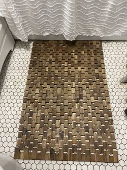 Wooden Bath Mat