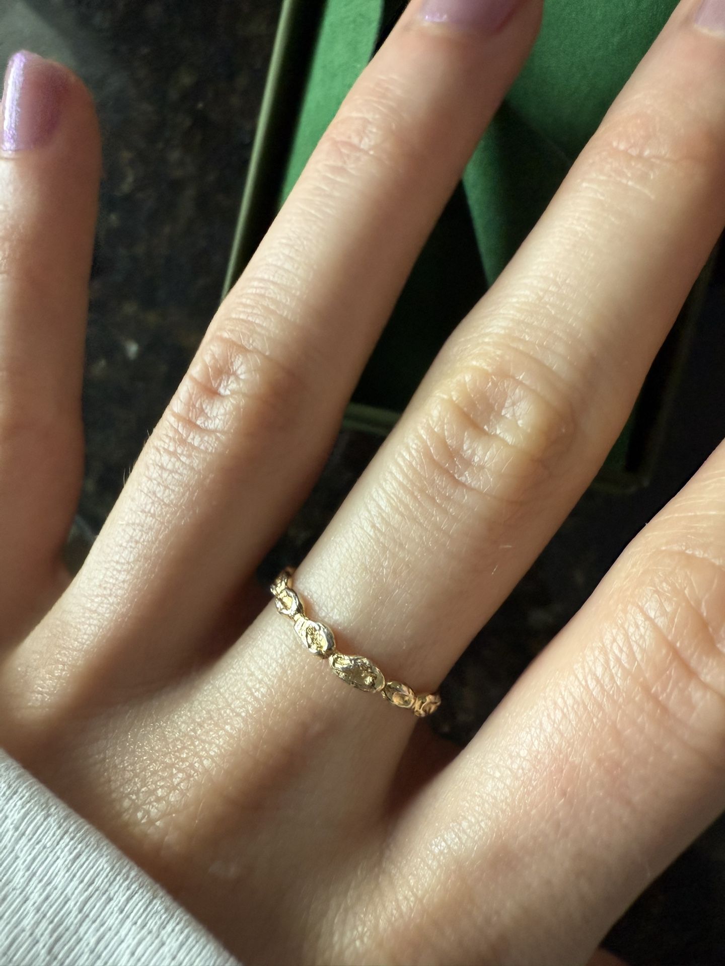 Paititi Illapa Gold Ring 1.8cm