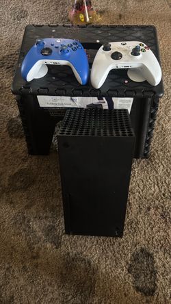 Xbox Series X Console with Two Controllers