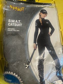 Spirit S.W.A.T. Catsuit Halloween Costume