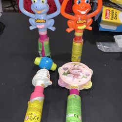 4PC COLLECTIBLE COSBY TOY CANDY CHARACTERS