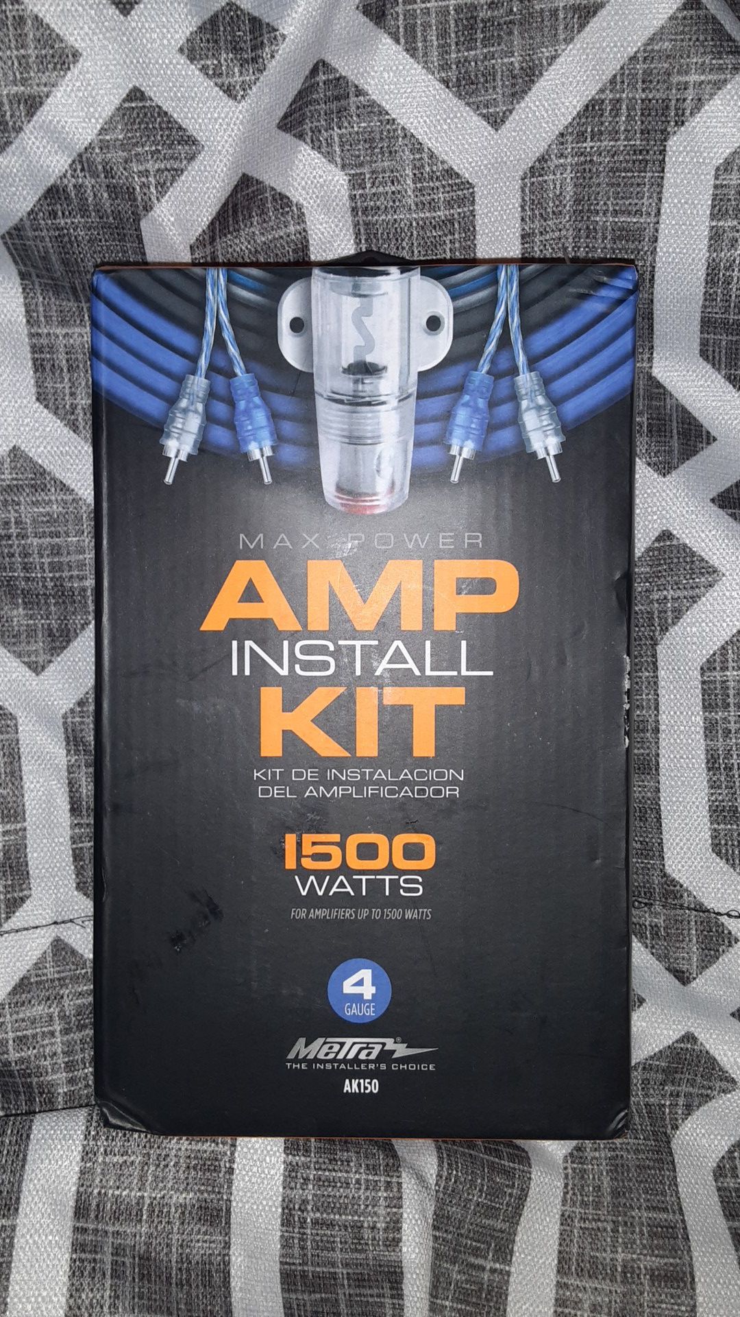 Amp installation kit