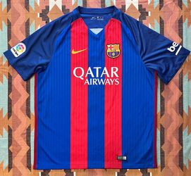 Nike DriFit FC Barcelona 2016/2017 Lionel Messi #10 Home Jersey Men’s XL