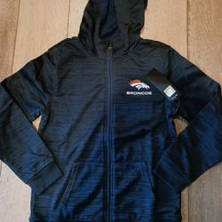 NFL Denver Broncos Full Zip Jacket
New
Size L (14/16)
