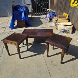 $50 OBO Coffee Table With End Tables