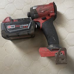 Milwaukee Impact + 5.0 Bsttery