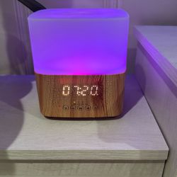 Coral gables Air Diffuser/alarm clock/bluetooth Speaker